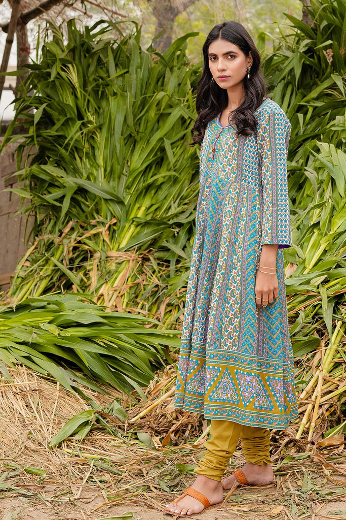 Gul Ahmed Summer Basic Lawn 2021 · 1PC Unstitched Printed Lawn Fabric SL-873 A