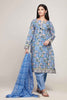 Khaadi Early Spring/Summer Lawn Collection 2019 – AR19105 Blue 3Pc