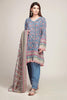 Khaadi Early Spring/Summer Lawn Collection 2019 V2 – AR19127 Blue 3Pc