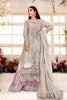 MARIA.B MBROIDERED Eid Collection 2021 – Grey and Lilac (BD-2108)