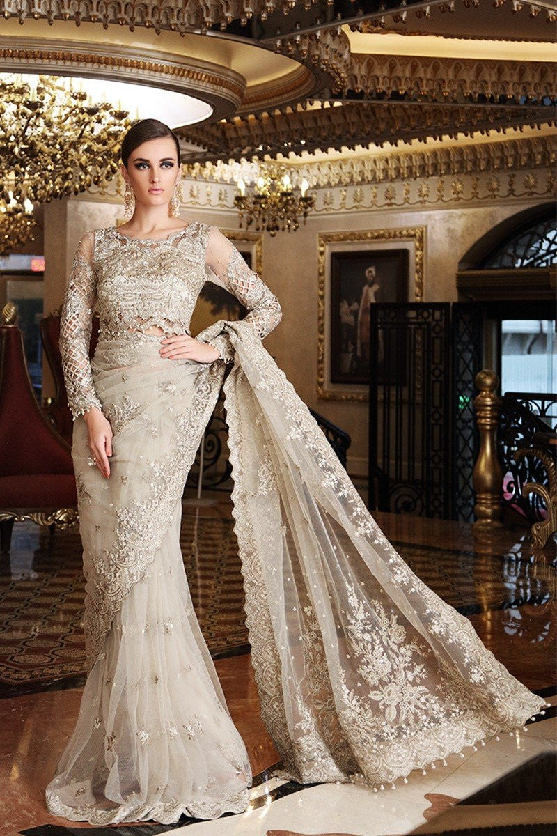 Maria b outlet wedding wear 2018