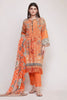 Khaadi Early Spring/Summer Lawn Collection 2019 V2 – DF19101 Orange 3Pc