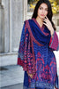 MARIA.B. Linen Winter Collection 2016 – Royal Blue - DL407 - YourLibaas
 - 2