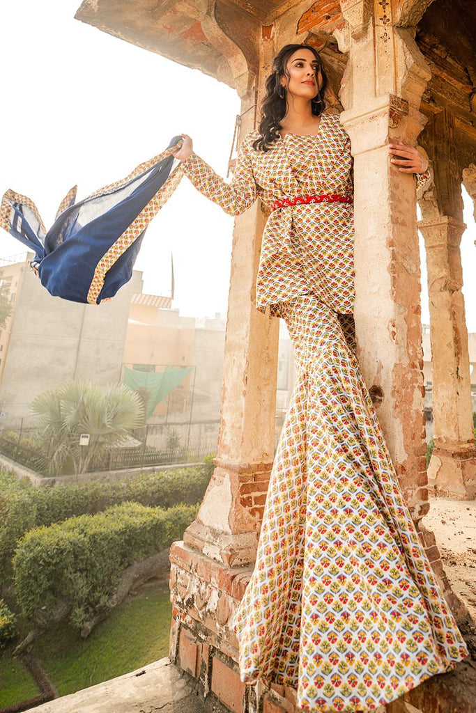 Gul Ahmed Summer 2020 – Basic Collection – 1PC Unstitched Lawn Shirt SL-826