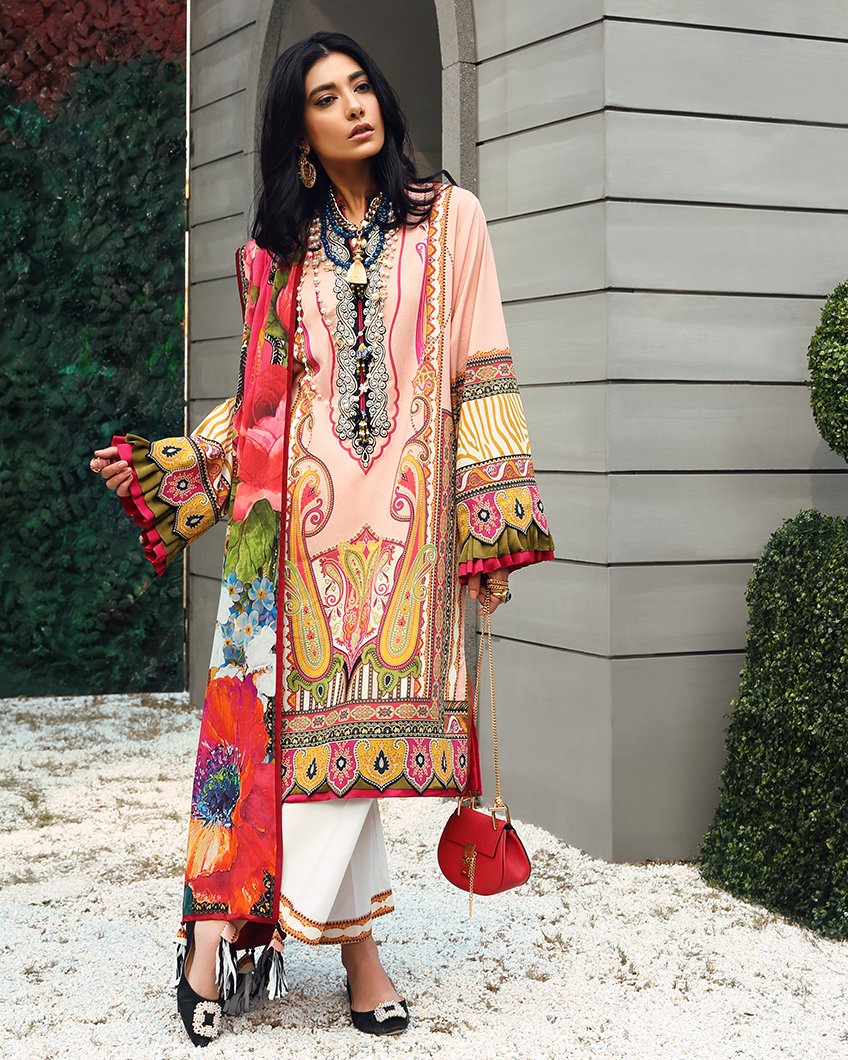 Zaha's Wonderland Spring/Summer Lawn Collection 2019 – 18B - Izara ...