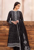 Gul Ahmed Monochrome Black & White – 3PC Unstitched Embroidered Lawn Suit B-32033