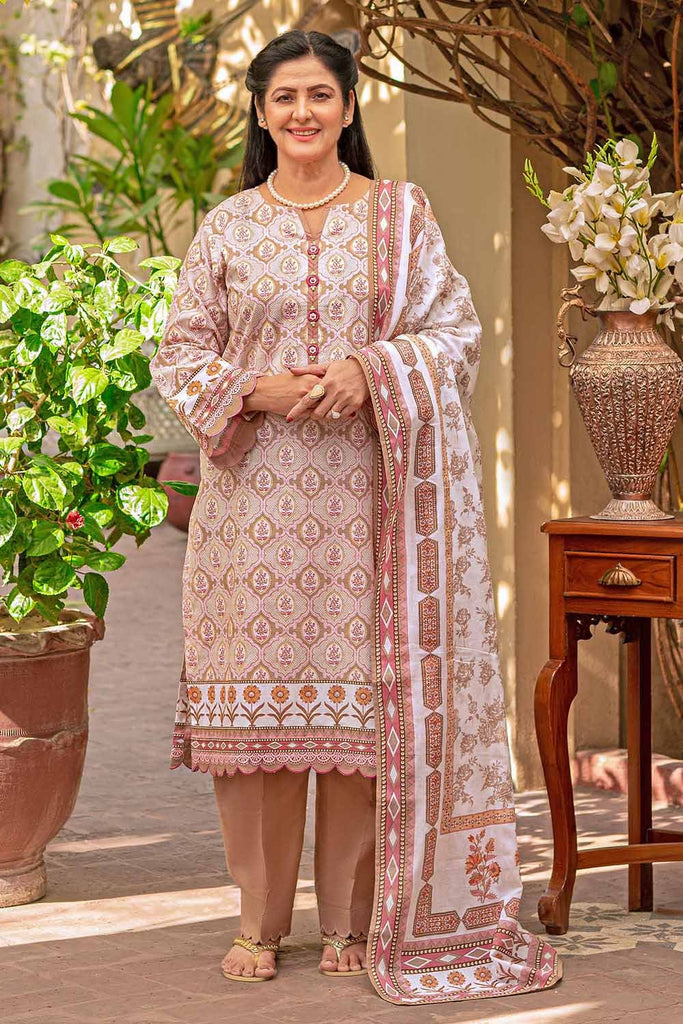 Gul Ahmed Summer 2023 - Tribute Collection – 3PC Lawn Printed Suit CL-32081 B