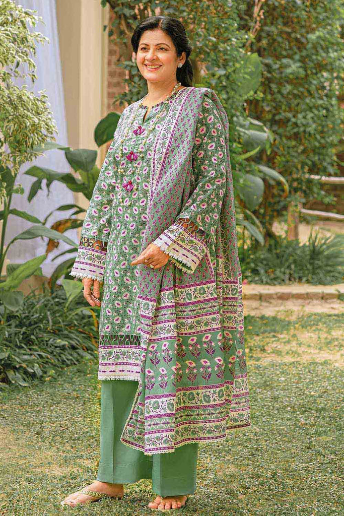 Gul Ahmed Summer 2023 - Tribute Collection – 3PC Printed Lawn Suit CL-32078 B