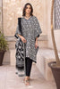 Gul Ahmed Monochrome Black & White – 3PC Unstitched Printed Lawn Suit B-32027