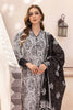 Gul Ahmed Monochrome Black & White – 3PC Unstitched Printed Lawn Suit B-32031