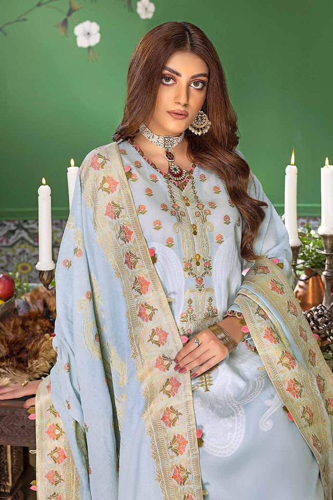 Gul Ahmed Summer 2023 - Premium Collection – 3PC Jacquard Suit MJ-32038