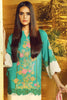 AlKaram Winter Collection 2019 – 3 Piece Printed Plain Viscose Suit with Plain Viscose Dupatta – FW-07-19-Green