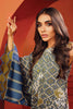 AlKaram Winter Collection – Three Piece Printed Twill Suit With Printed Twill Viscose Dupatta – FW-12.1-20-Blue