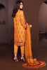 AlKaram Winter Collection – Three Piece Embroidered Twill Suit With Printed Twill Viscose Dupatta – FW-13.1-20-Mustard