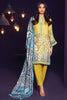 AlKaram Winter Collection – Three Piece Printed Twill Suit With Printed Twill Viscose Dupatta – FW-14-20-Yellow