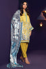 AlKaram Winter Collection – Three Piece Printed Twill Suit With Printed Twill Viscose Dupatta – FW-14-20-Yellow