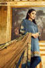 AlKaram Winter Collection 2019 – 3 Piece Printed Twill Viscose Suit with Printed Shawl – FW-16.1-19-Blue