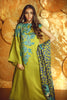 AlKaram Winter Collection 2019 – 3 Piece Printed Twill Viscose Suit with Twill Viscose Dupatta – FW-17-19-Green