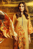 AlKaram Winter Collection 2019 – 3 Piece Printed Twill Viscose Suit with Twill Viscose Dupatta – FW-17-19-Mustard