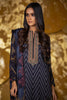 AlKaram Winter Collection 2019 – 3 Piece Embroidered Twill Viscose Suit with Twill Viscose Dupatta – FW-18-19-Black