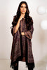 AlKaram Winter Collection – Three Piece Printed Karandi Suit With Printed Karandi Dupatta – FW-19.1-20-Black