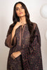 AlKaram Winter Collection – Three Piece Printed Karandi Suit With Printed Karandi Dupatta – FW-19.1-20-Black