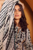 AlKaram Winter Collection – Two Piece Printed Plain Viscose Suit With Printed Plain Viscose Dupatta – FW-27.1-20-Grey