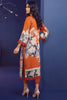 AlKaram Winter Collection – Two Piece Embroidered Cotail Suit With Dyed Cotail Trouser – FW-30-20-Rust