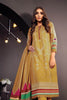 AlKaram Winter Collection – Three Piece Printed Khaddar Suit With Printed Khaddar Dupatta – FW-37.1-20-Mustard