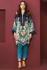 AlKaram Winter Collection – One Piece Printed Twill Viscose Shirt – FW-40-20-Blue