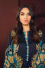 AlKaram Winter Collection – One Piece Printed Twill Viscose Shirt – FW-40-20-Blue