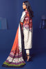 AlKaram Winter Collection – Three Piece Printed Khaddar Suit With Printed Khaddar Dupatta – FW-43-20-Orange