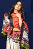 AlKaram Winter Collection – Three Piece Printed Khaddar Suit With Printed Khaddar Dupatta – FW-43-20-Orange