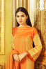 AlKaram Winter Collection 2019 – 3 Piece Printed Khaddar Suit with Khaddar Dupatta – FW-7.1-19-Orange