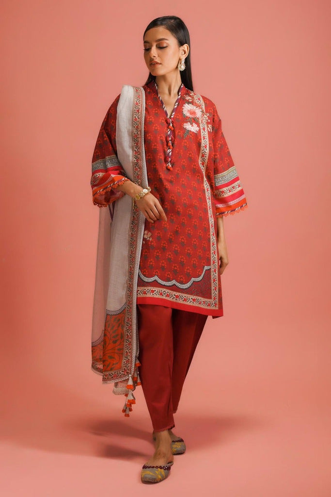 Sana Safinaz Mahay Summer Lawn Collection 2023 – H231-017A-BG