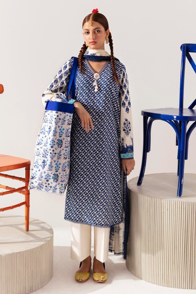 Sana Safinaz Mahay Winter Collection 2023 – H232-004B-BQ