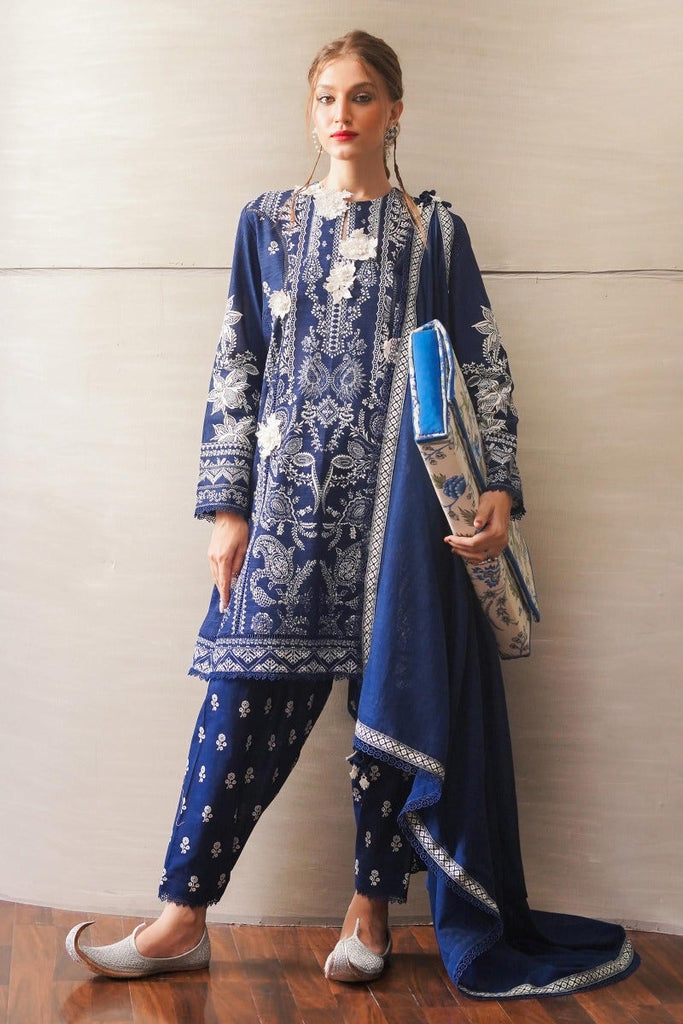 Sana Safinaz Mahay Winter Collection 2023 – H232-007B-CQ