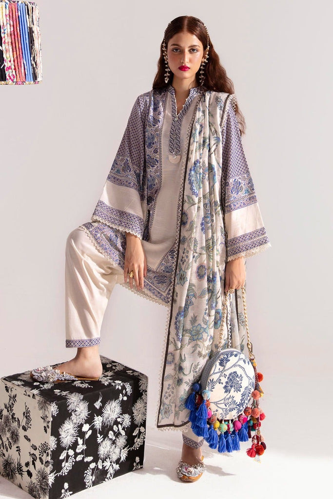 Sana Safinaz Mahay Winter Collection 2023 – H232-013B-BQ