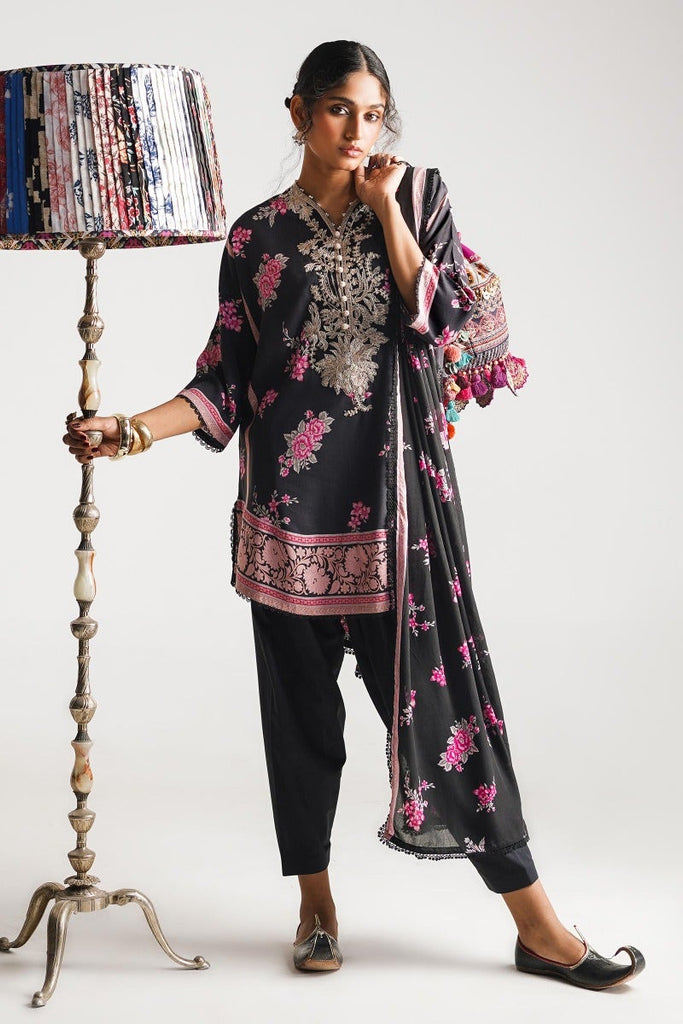 Sana Safinaz Mahay Winter Collection 2023 – H232-015B-DC