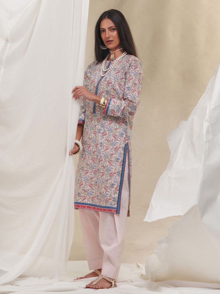 Gul Ahmed Summer 2020 – Basic Collection – 1PC Unstitched Lawn Shirt SL-830