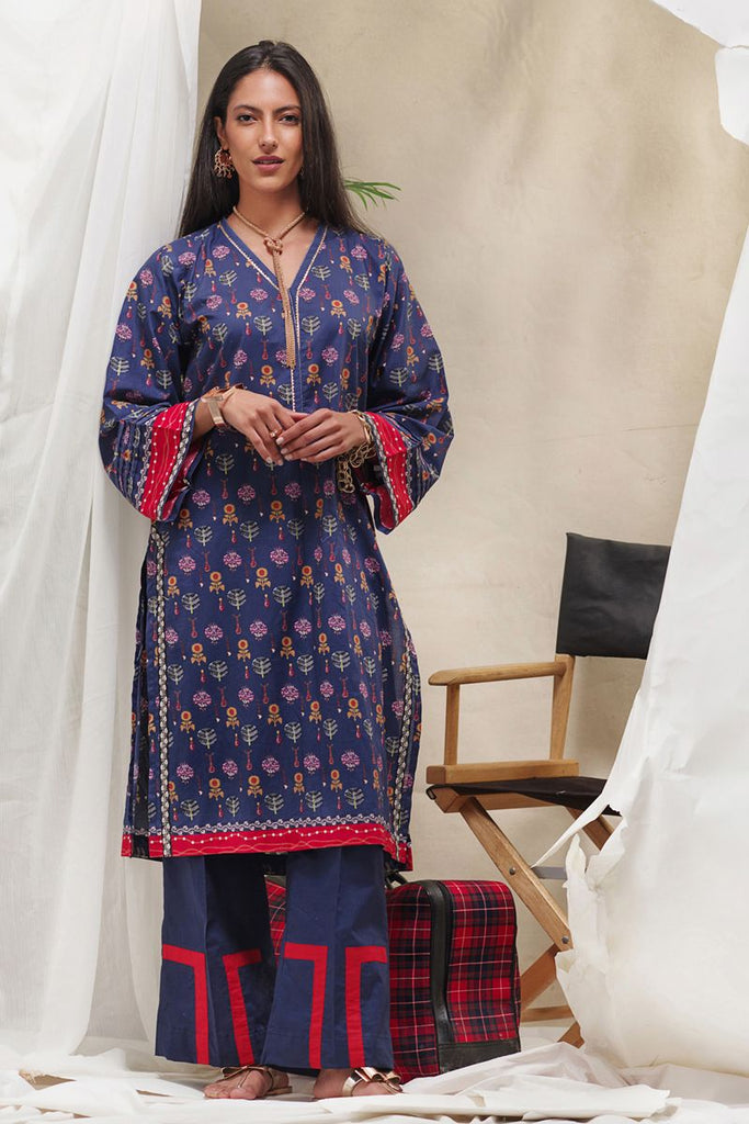 Gul Ahmed Summer 2020 – Basic Collection – 1PC Unstitched Lawn Shirt SL-837