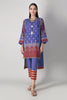 Khaadi Spring Collection 2021 – 2PC Suit · Embroidered Kameez Pants · I21105 Blue