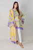 Khaadi Printed 2 Piece Suit · Kameez Dupatta – L21211 Yellow