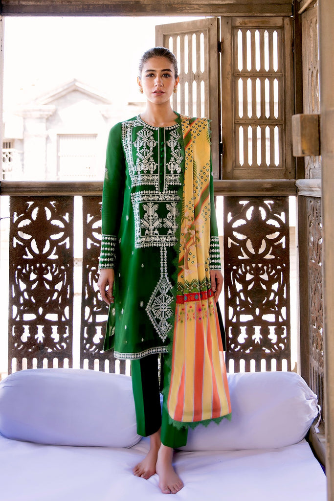 Zaha by Khadijah Shah Lawn Collection – BISHA  (ZL21-11 B)