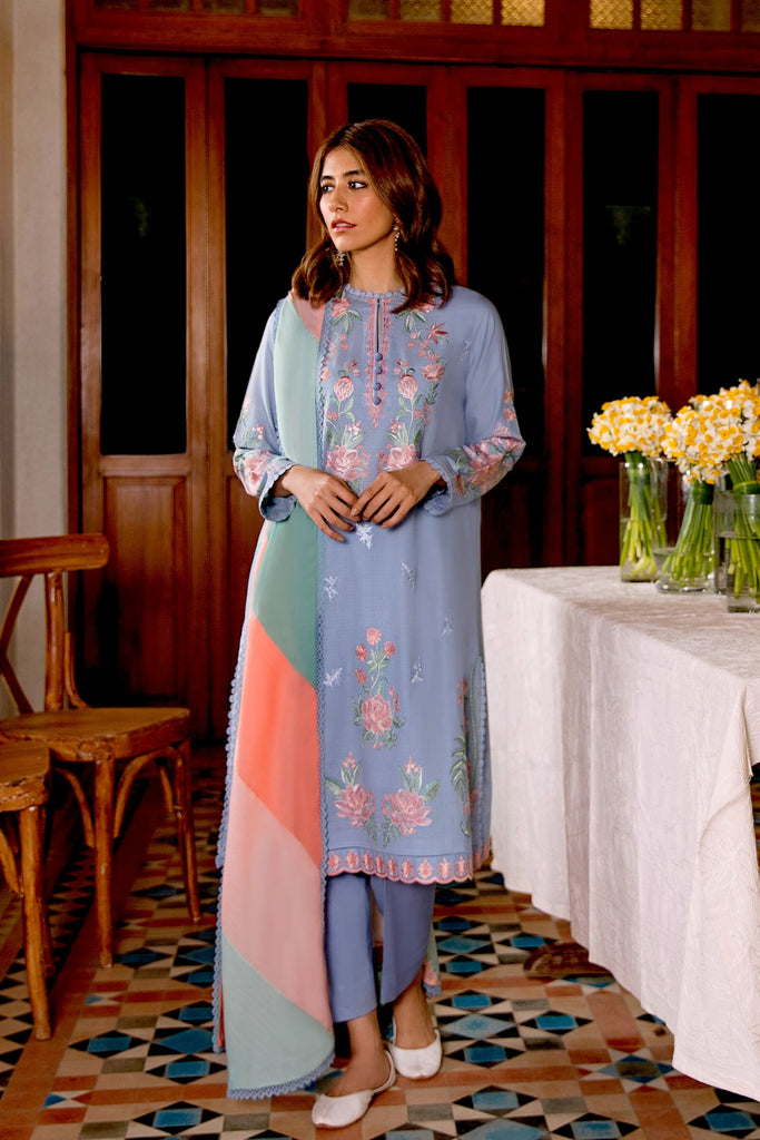 Zaha by Khadijah Shah Lawn Collection – ABR (ZL21-13 A)