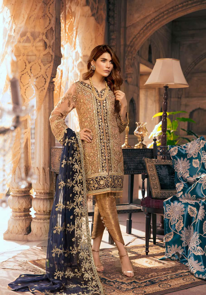 Shamrock by Maryum N Maria Luxury Chiffon Collection 2019 – MMS-502 Vazhdo