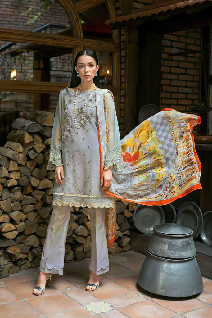 Gul Ahmed Formal Brights Collection 2019 – PS11 – Golden Blues