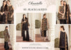 Baroque Chantelle Embroidered Chiffon Collection Vol-5 – 03 - Black Lalique