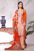 Gul Ahmed Azaadi Edition – 3 PC Unstitched Digital Printed Lawn Suit CLP-12 B