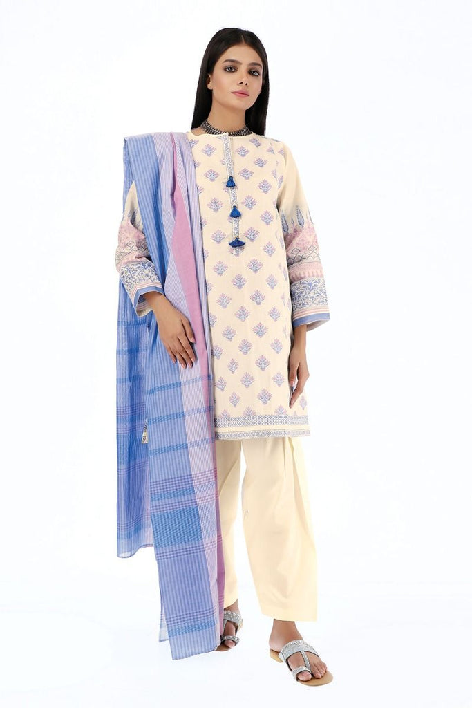 Khaadi Winter Escape Collection 2019 – JA19517-Beige-3Pc